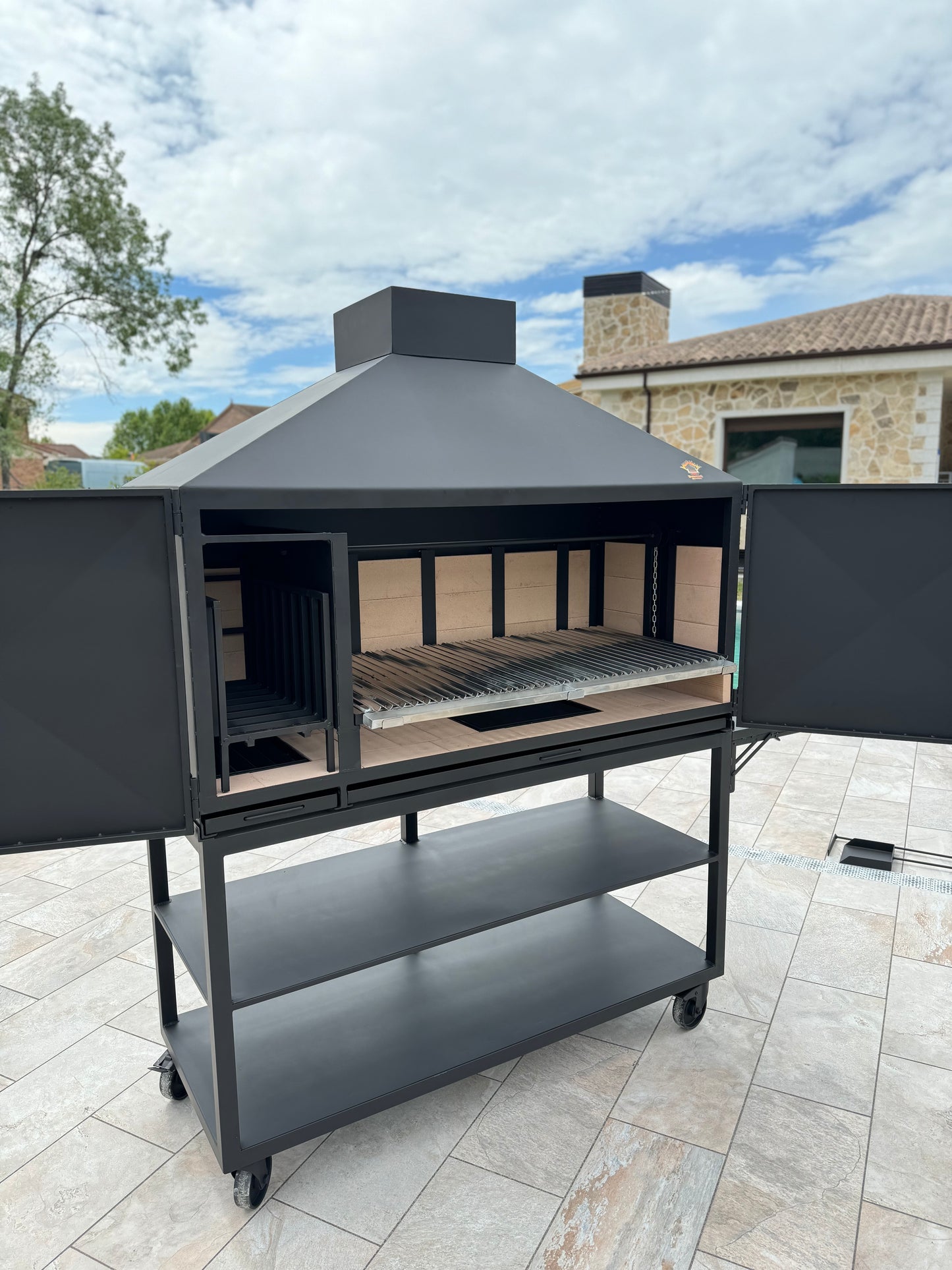 Barbacoa con Brasero