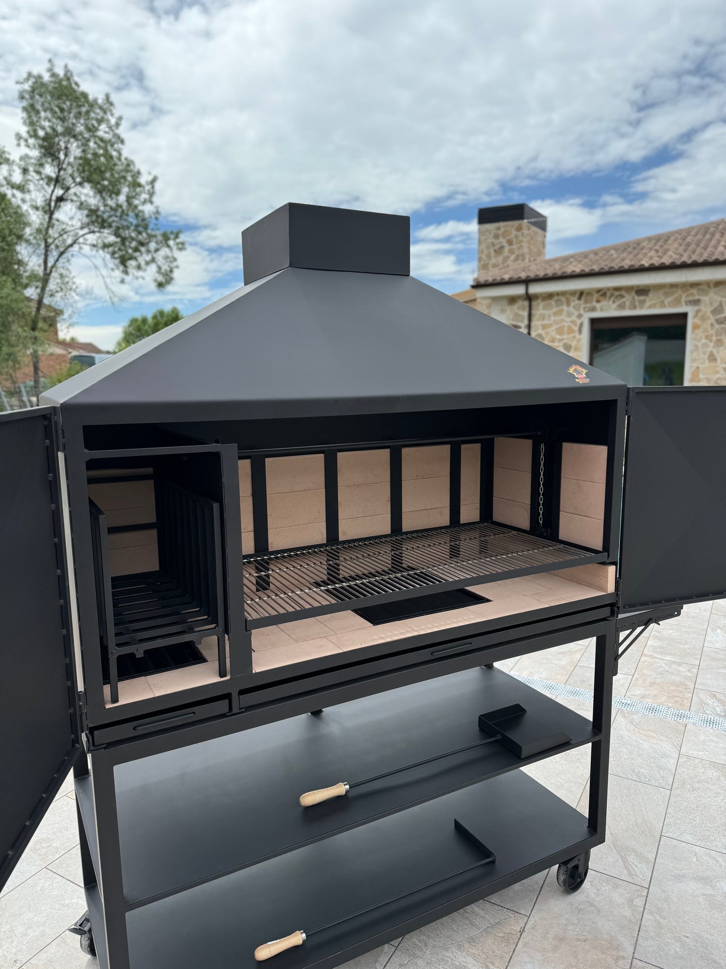 Barbacoa con Brasero