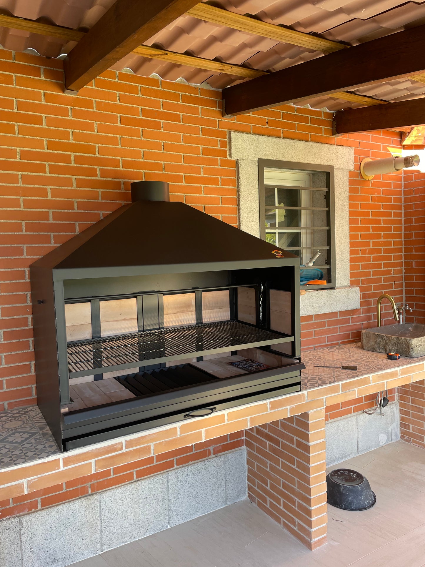 Barbacoa con Campana