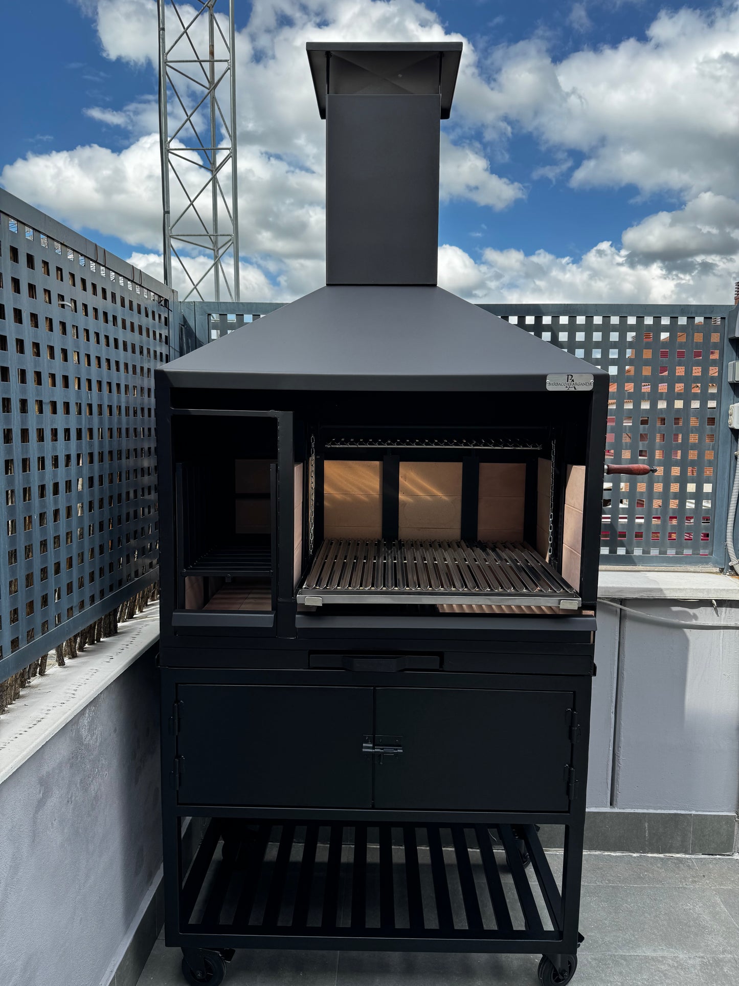 Barbacoa Premium con Armario Personalizado
