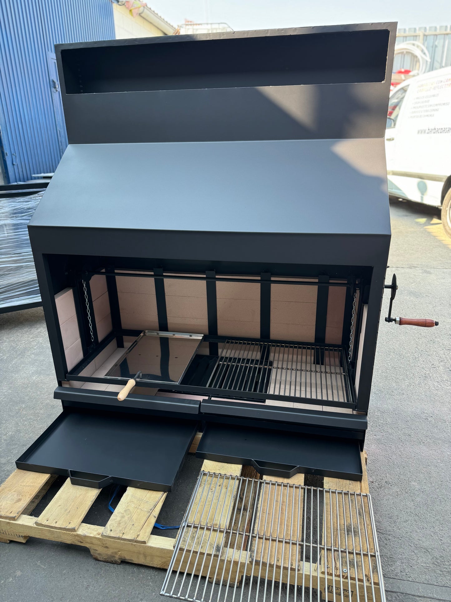 BBQ Salida de Humo Parte Frontal Superior