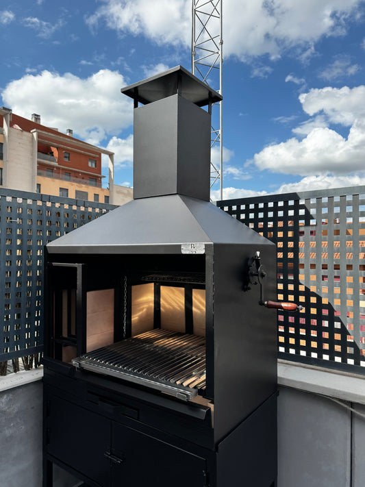 Barbacoa Premium con Armario Personalizado