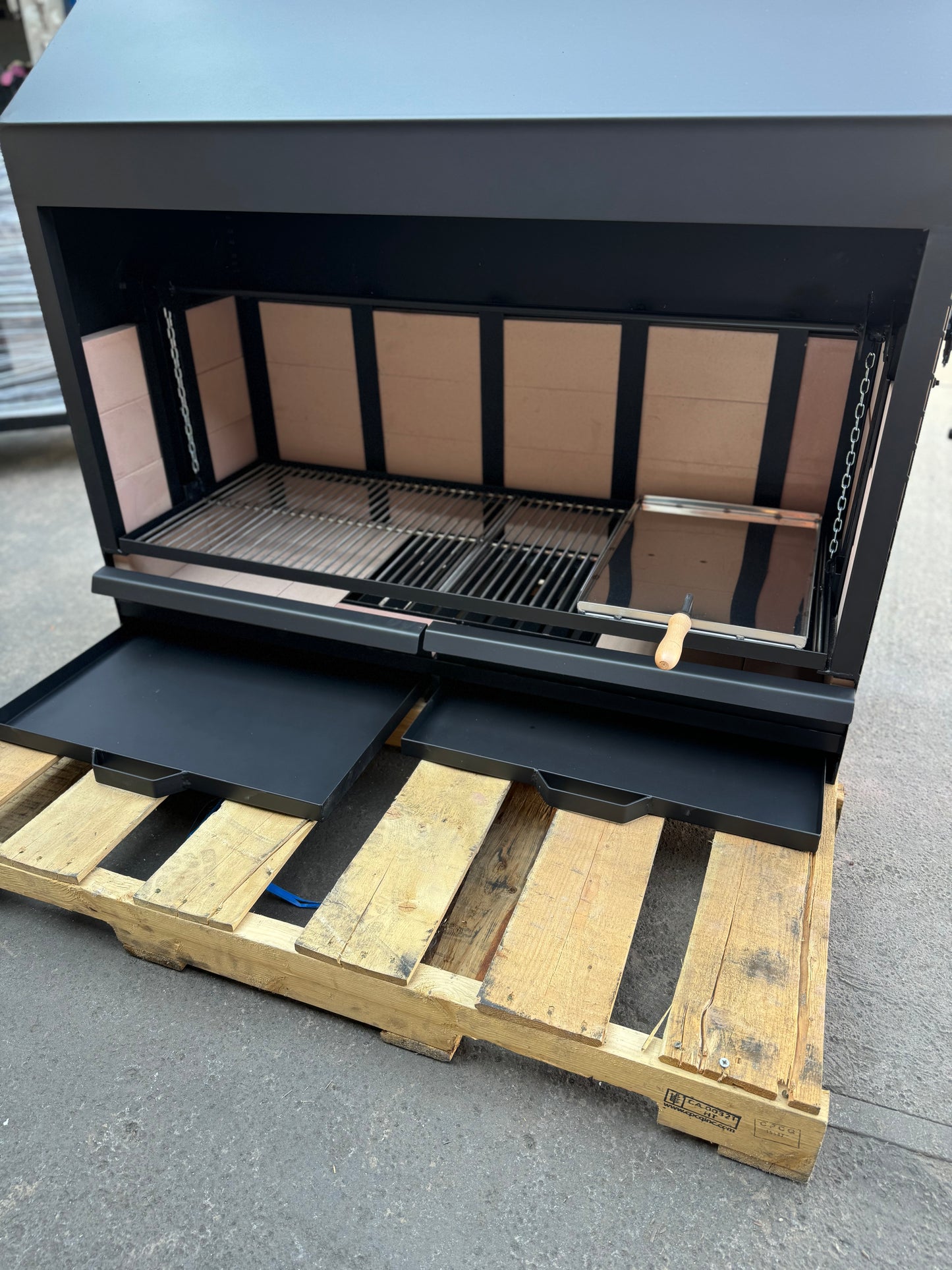 BBQ Salida de Humo Parte Frontal Superior