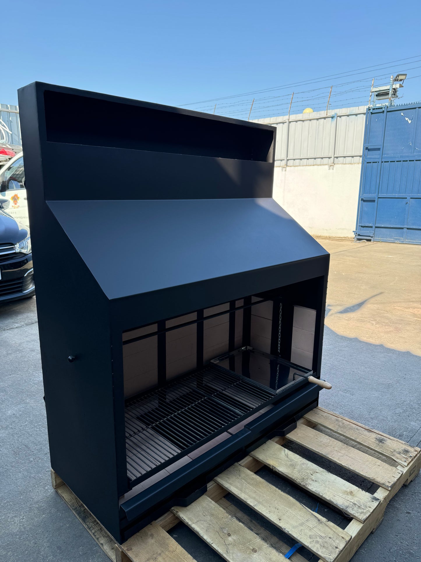 BBQ Salida de Humo Parte Frontal Superior