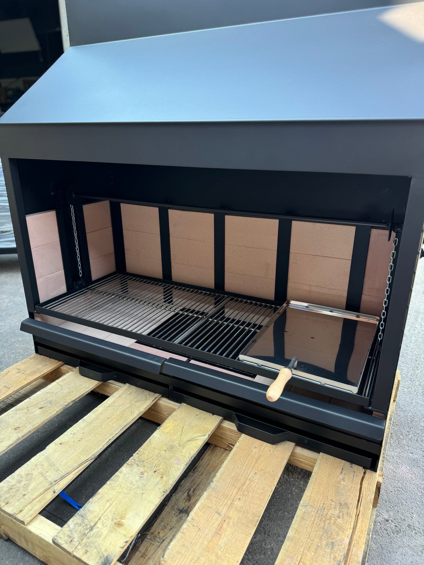 BBQ Salida de Humo Parte Frontal Superior