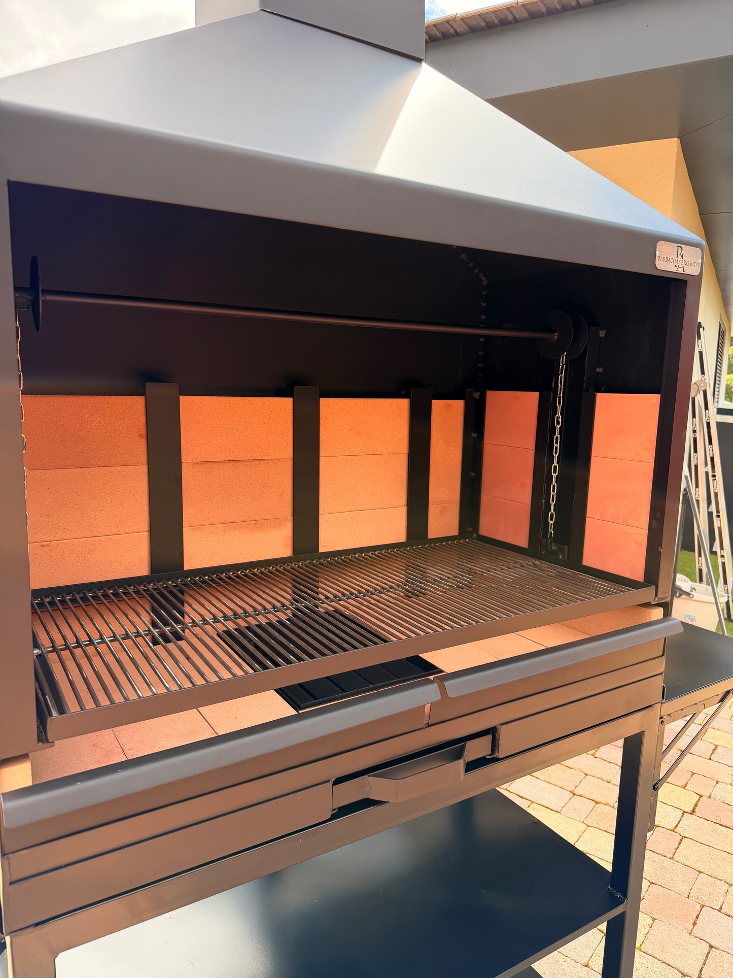 Barbacoa Modelo Elite con Carro 100
