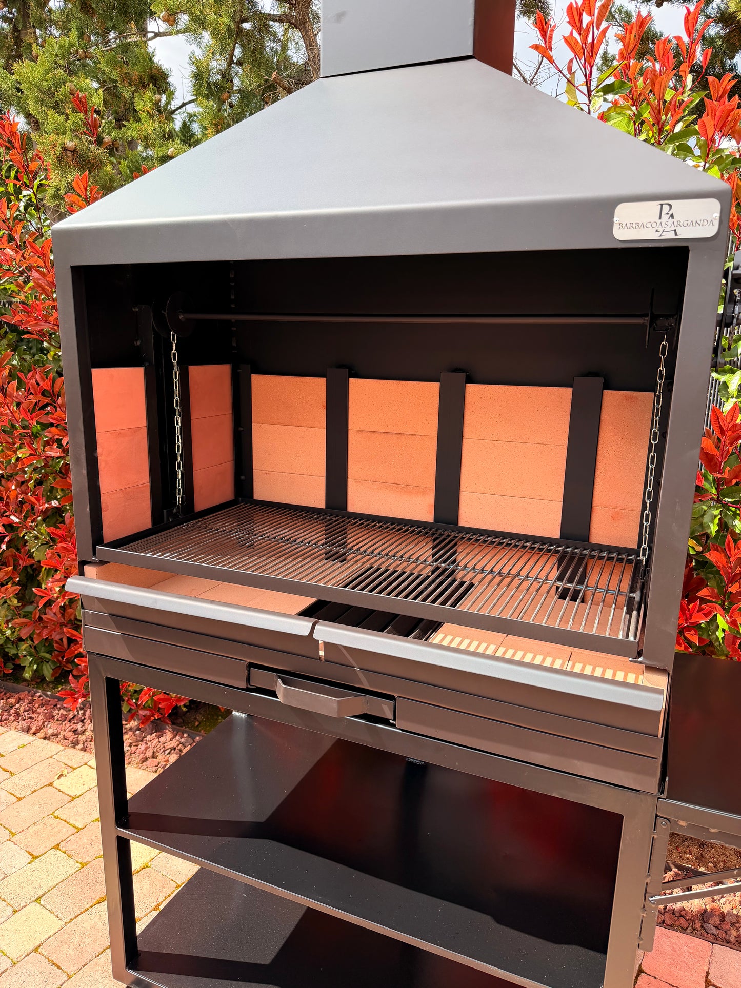 Barbacoa Modelo Elite con Carro 100