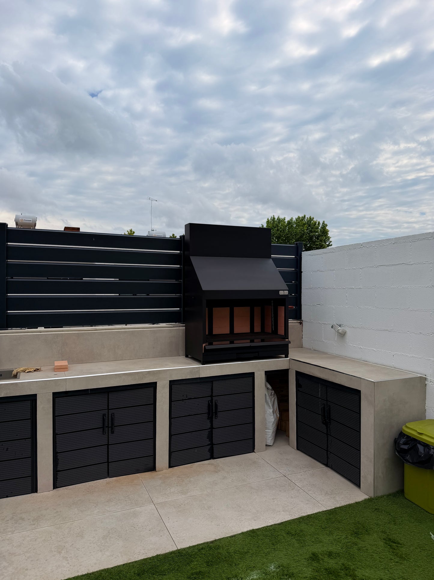 BBQ Salida de Humo Parte Frontal Superior