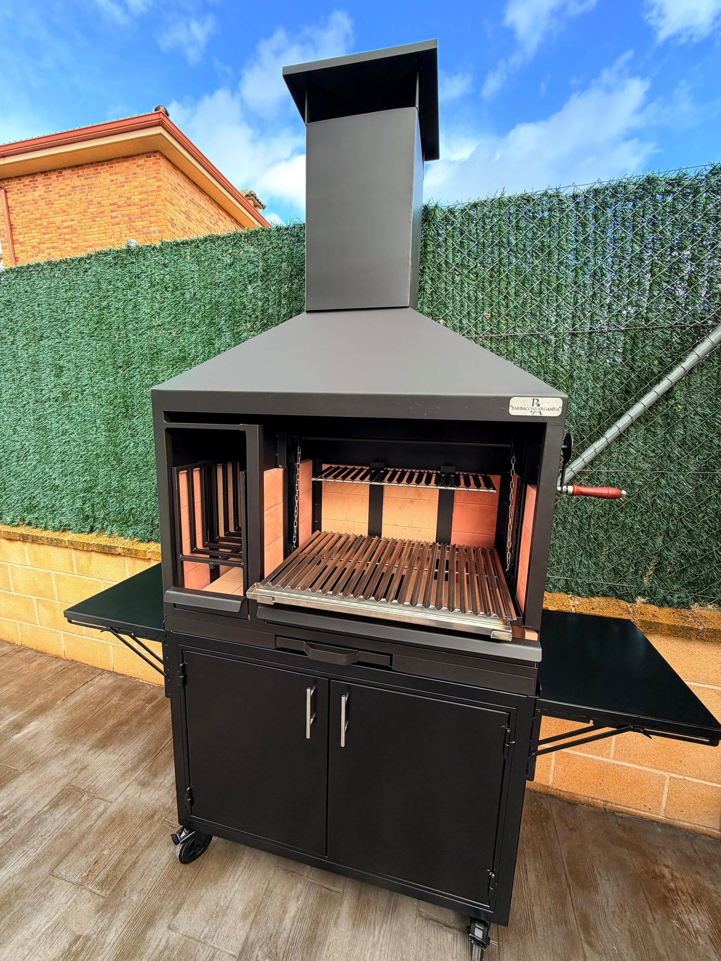 Barbacoa Premium con Armario 110