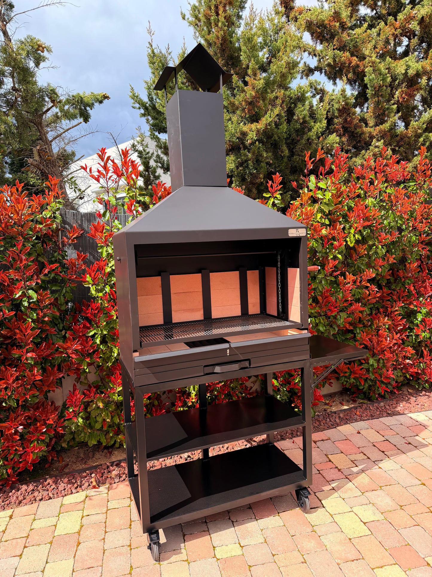 Barbacoa Modelo Elite con Carro 100