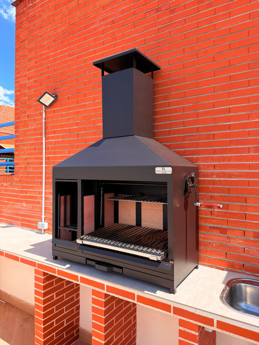 Barbacoa Premium con Brasero 110