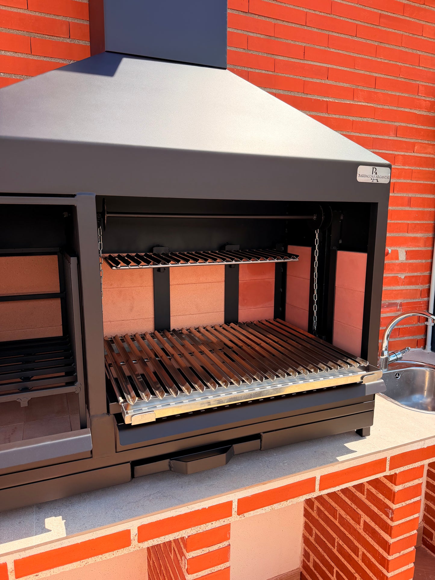 Barbacoa Premium con Brasero 110