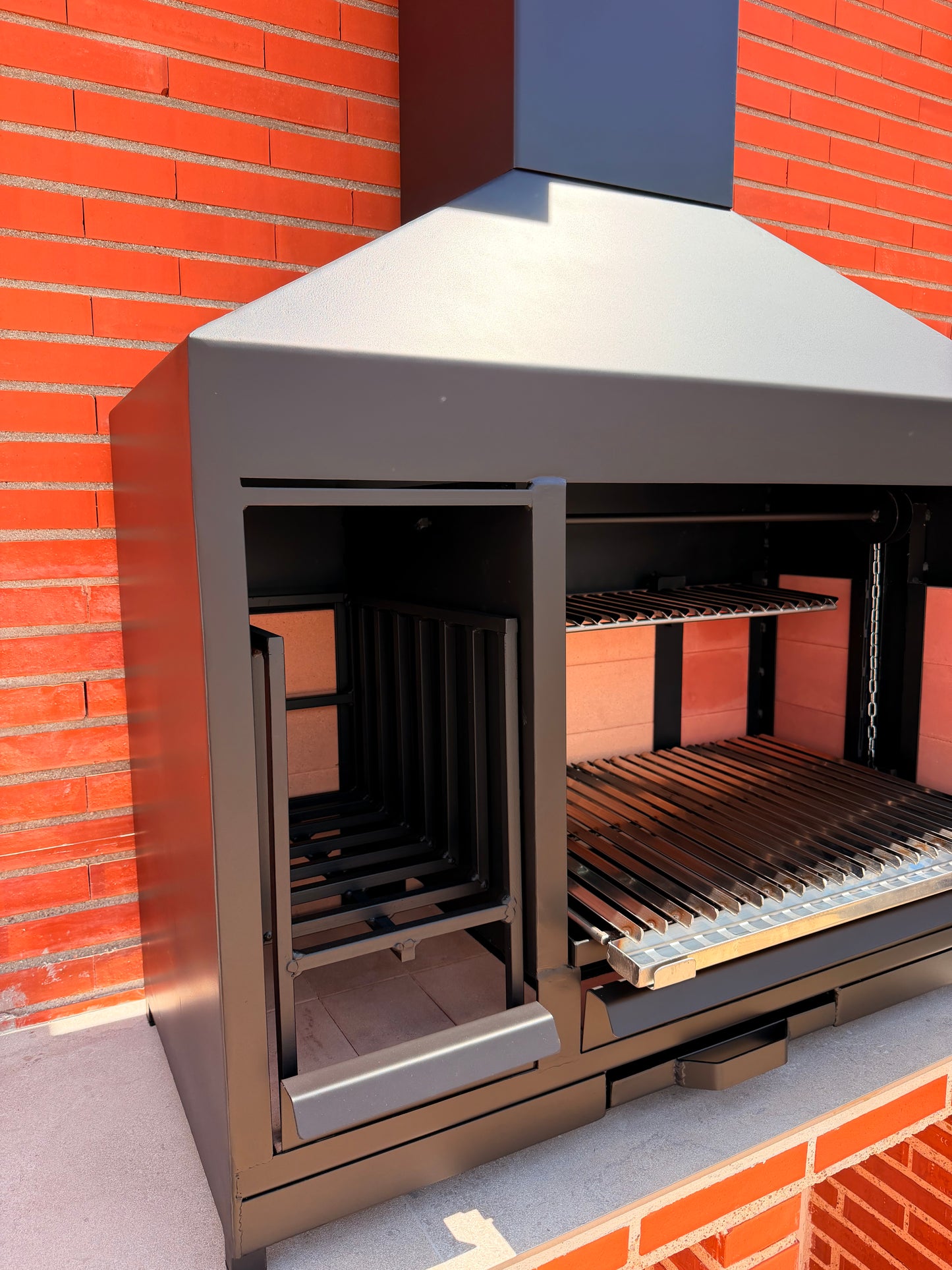 Barbacoa Premium con Brasero 110